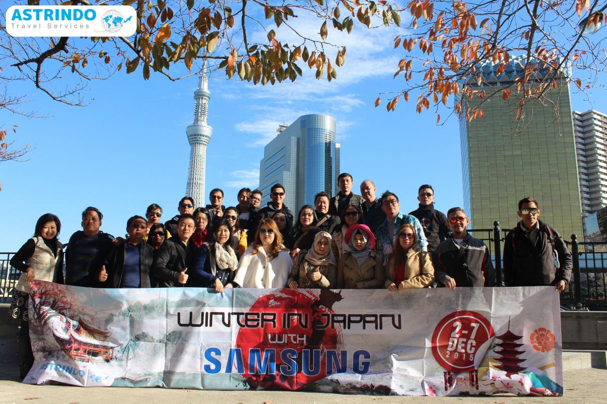 Gallery Astrindo Satrya Kharisma road to Samsung Winter In Japan